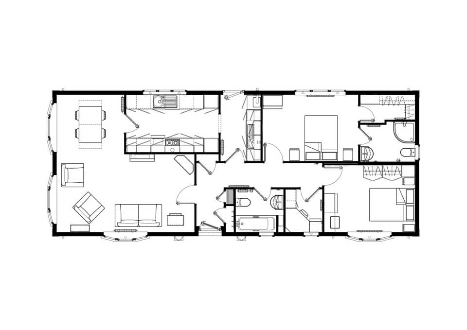 Omar Middleton park home floor plan
